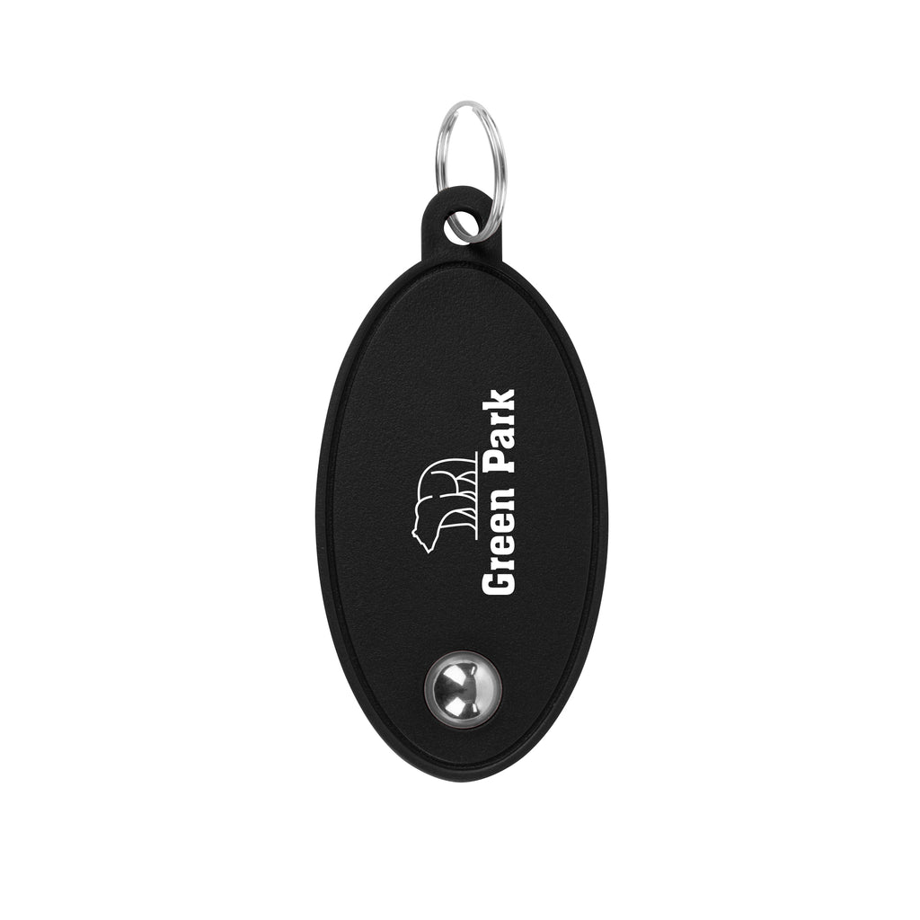 Keychain That Fidgets - Black - Silk Screen