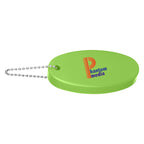 Keychain That Floats - Lime Green - Full Color