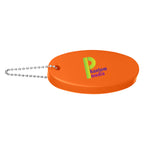 Keychain That Floats - Orange - Full Color