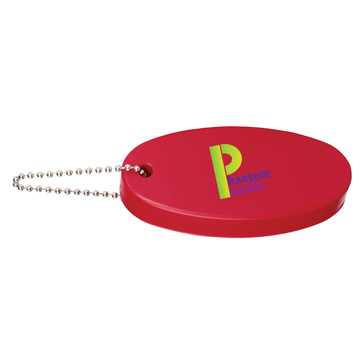 Keychain That Floats - Red - Full Color