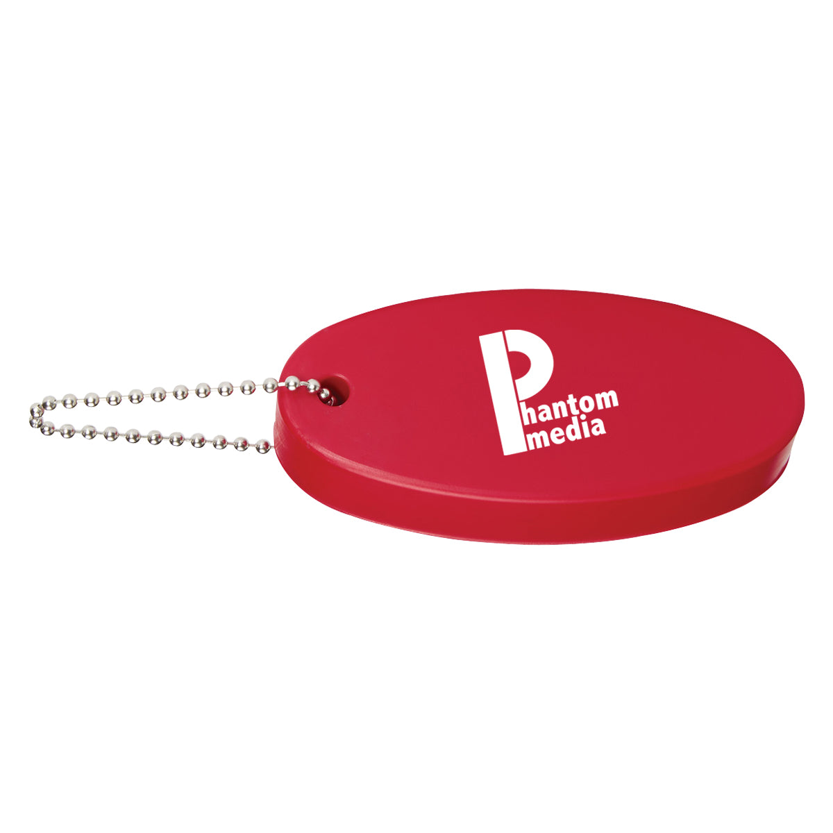 Keychain That Floats - Red - Silk Screen