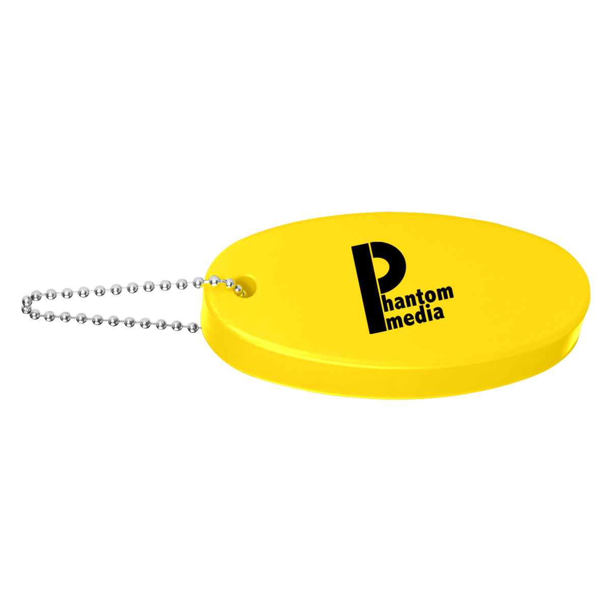 Keychain That Floats - Yellow - Silk Screen