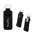 Keychain That Holds Lip Balm - Black - Colorbrite