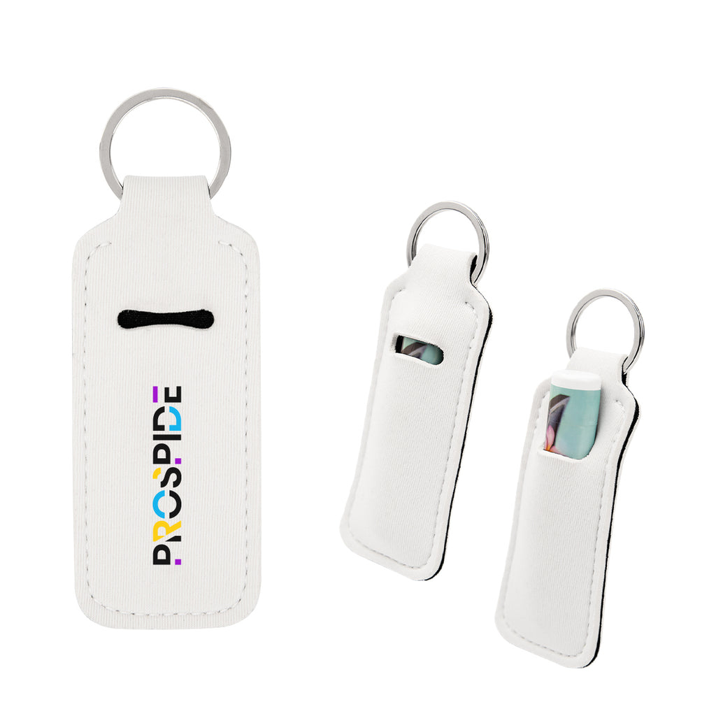 Keychain That Holds Lip Balm - Cream - Colorbrite
