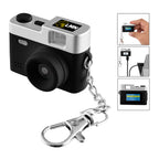 Keychain with a Mini Digital Camera Full Color - Black - Full Color