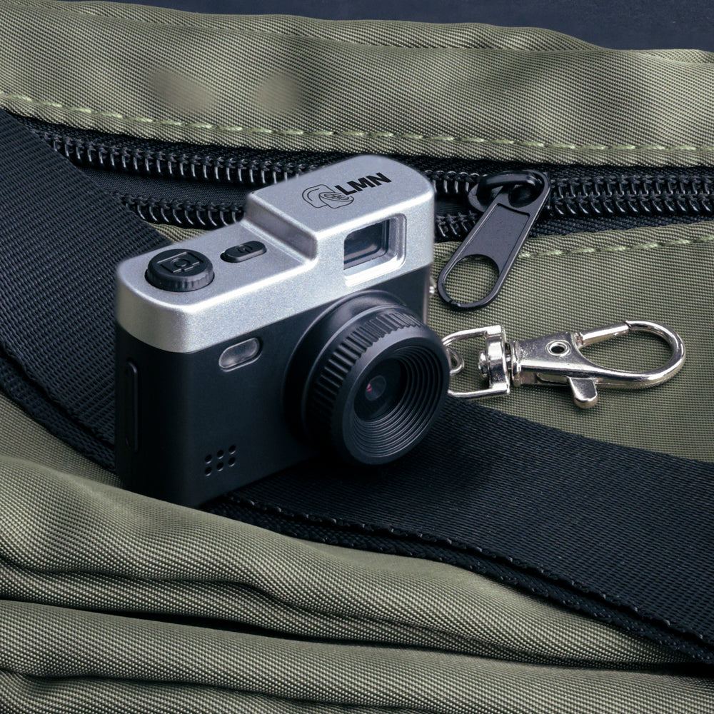 Keychain with a Mini Digital Camera Full Color - Black - Lifestyle_Padprint