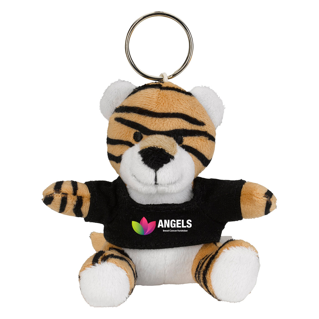 Keychain with a Mini Tiger - Colorbrite