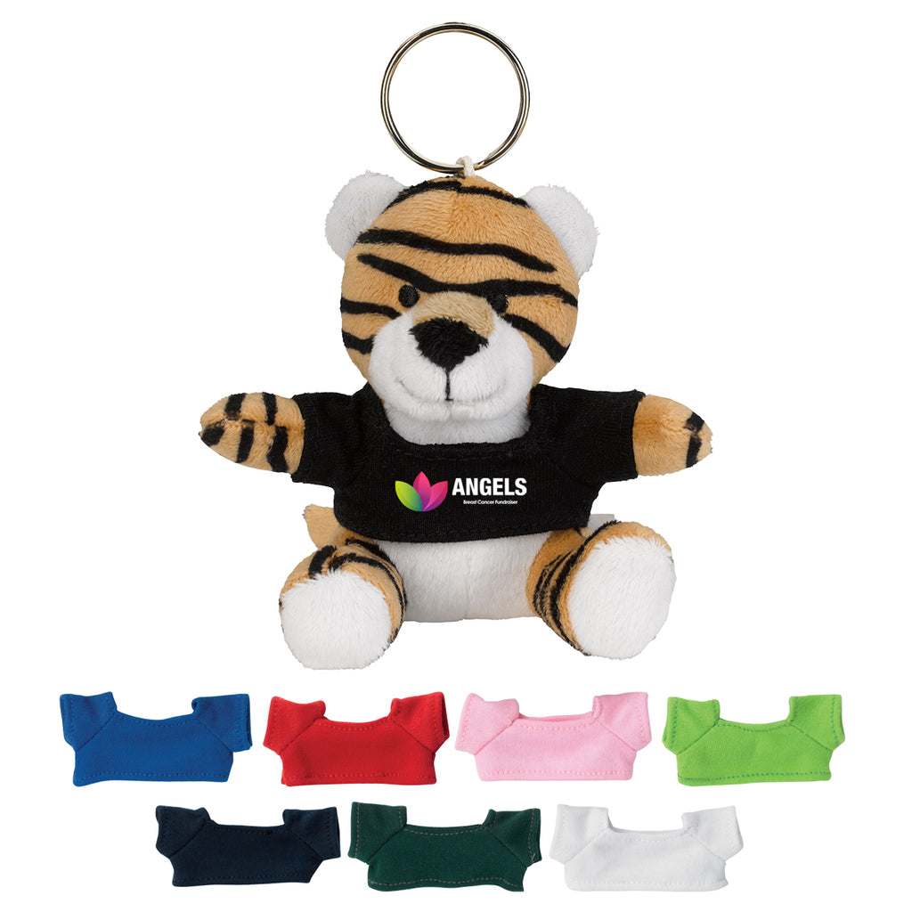 Keychain with a Mini Tiger - Mini Tiger Key Chain