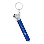 Keychain with a Mini Tire Gauge - Blue - Laser Engraving