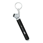 Keychain with a Mini Tire Gauge - Laser Engraving