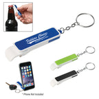 Keychain with Bottle Opener and Phone Stand