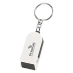 Keychain with Phone Stand and Screen Cleaner - Silk Screen