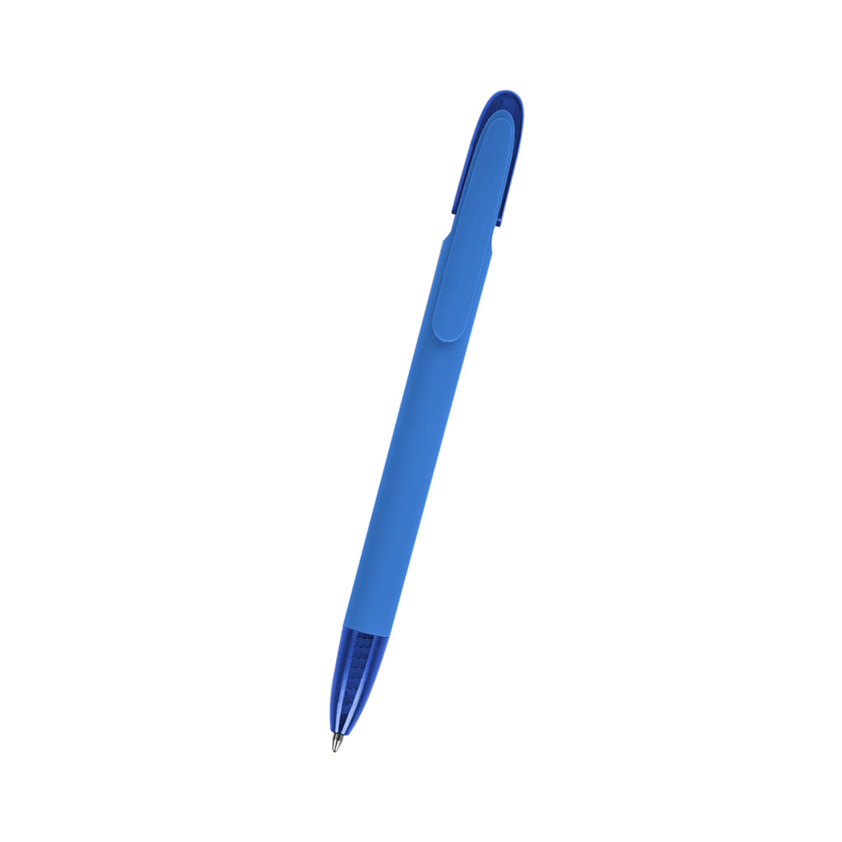 Kinsley Pen in Recycled ABS - Blue - Front