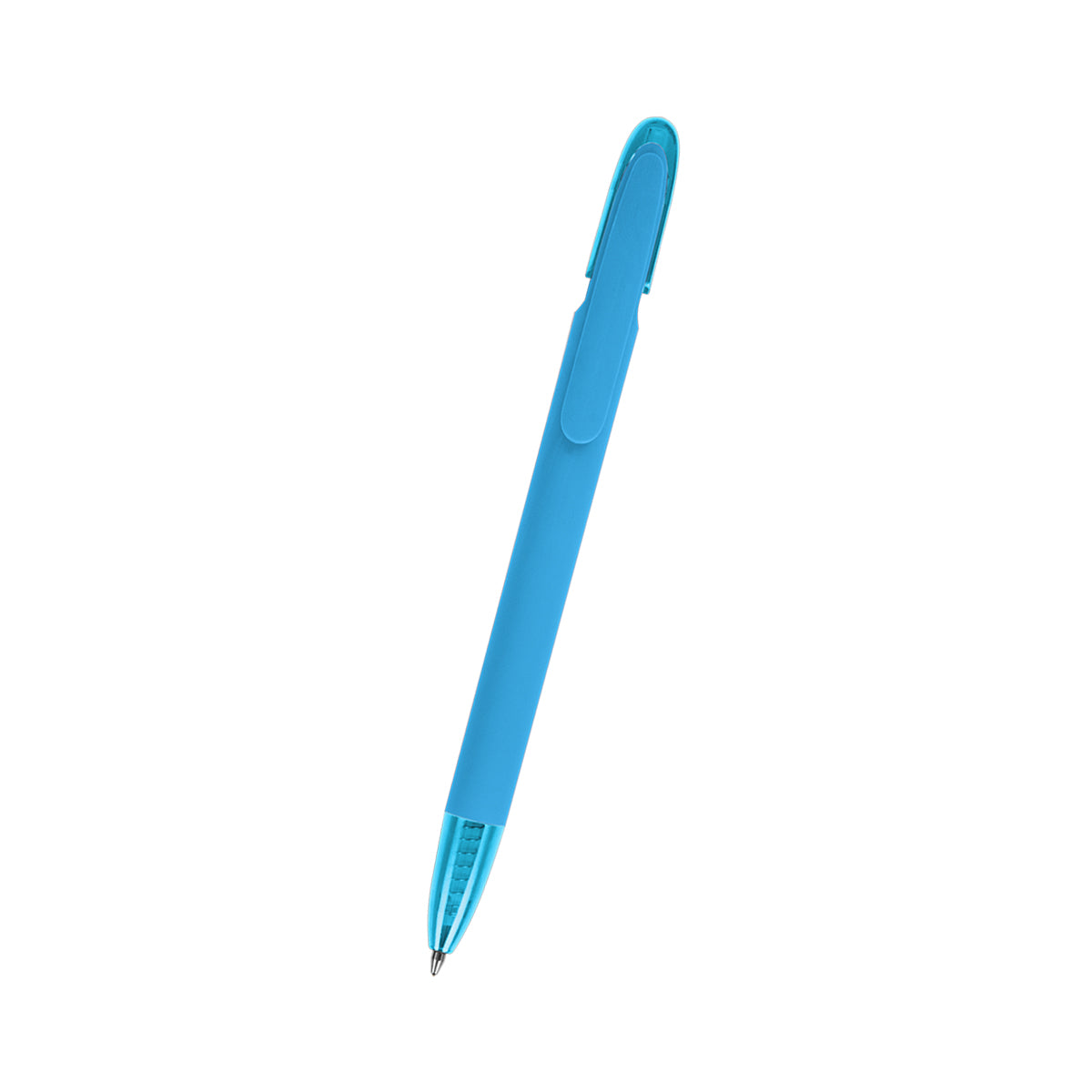 Kinsley Pen in Recycled ABS - Light Blue - Front