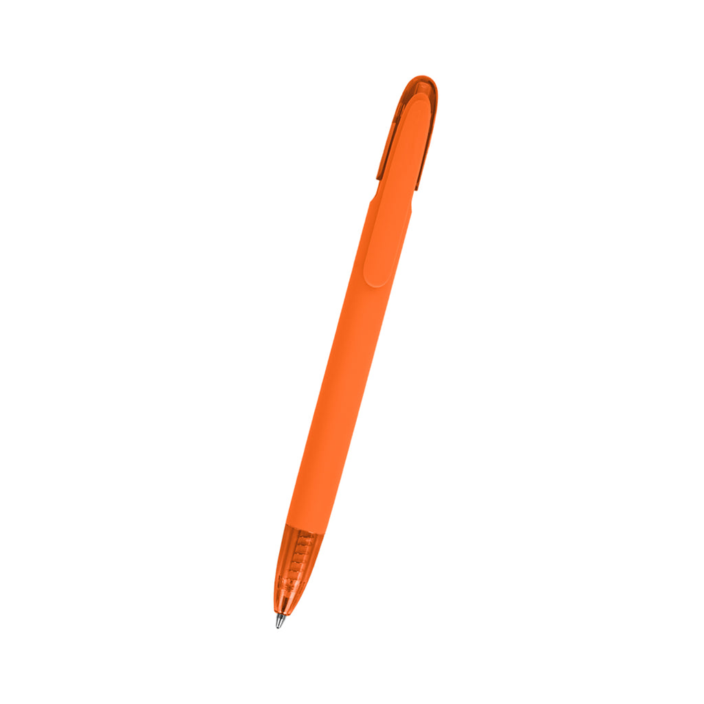Kinsley Pen in Recycled ABS - Orange - Front