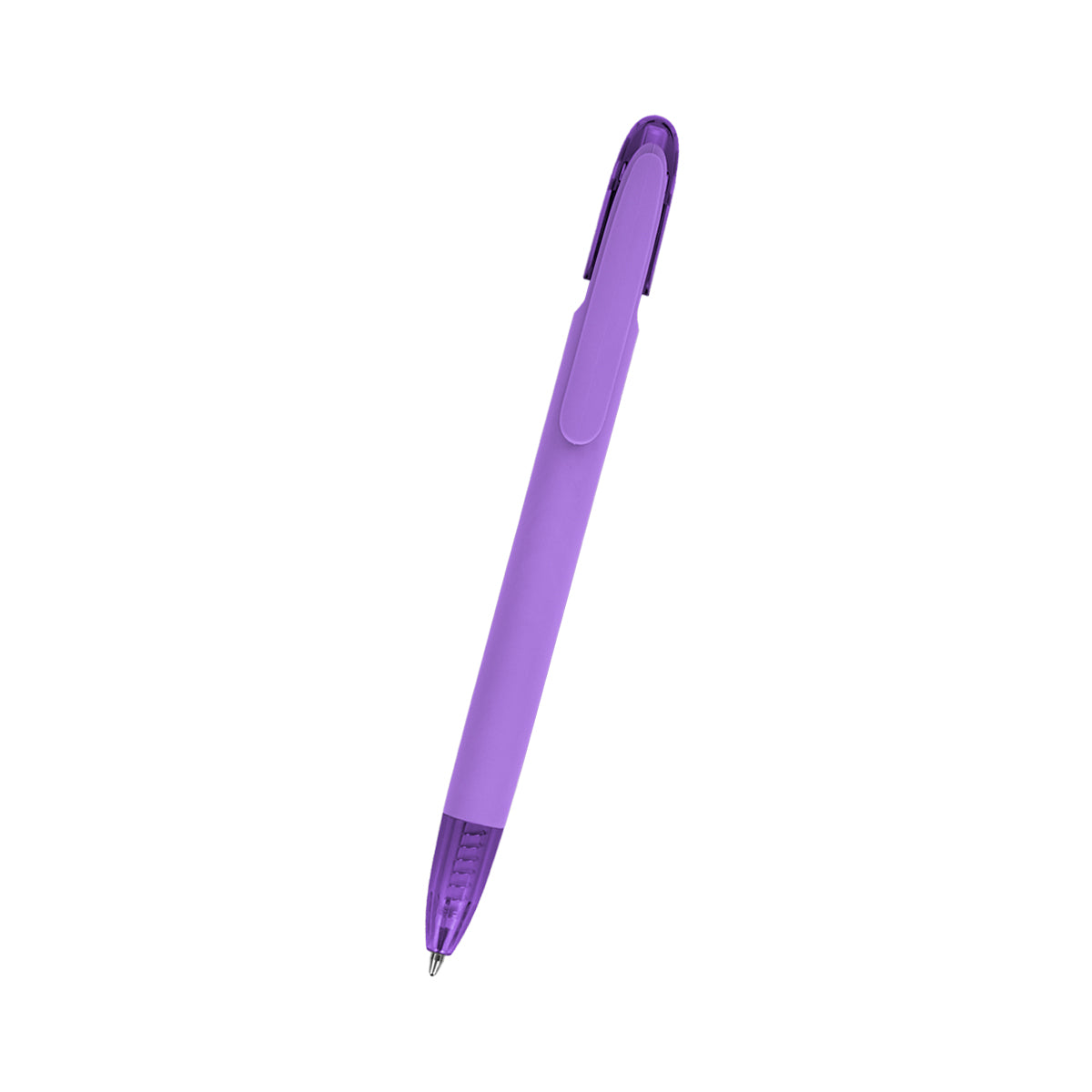 Kinsley Pen in Recycled ABS - Purple - Front