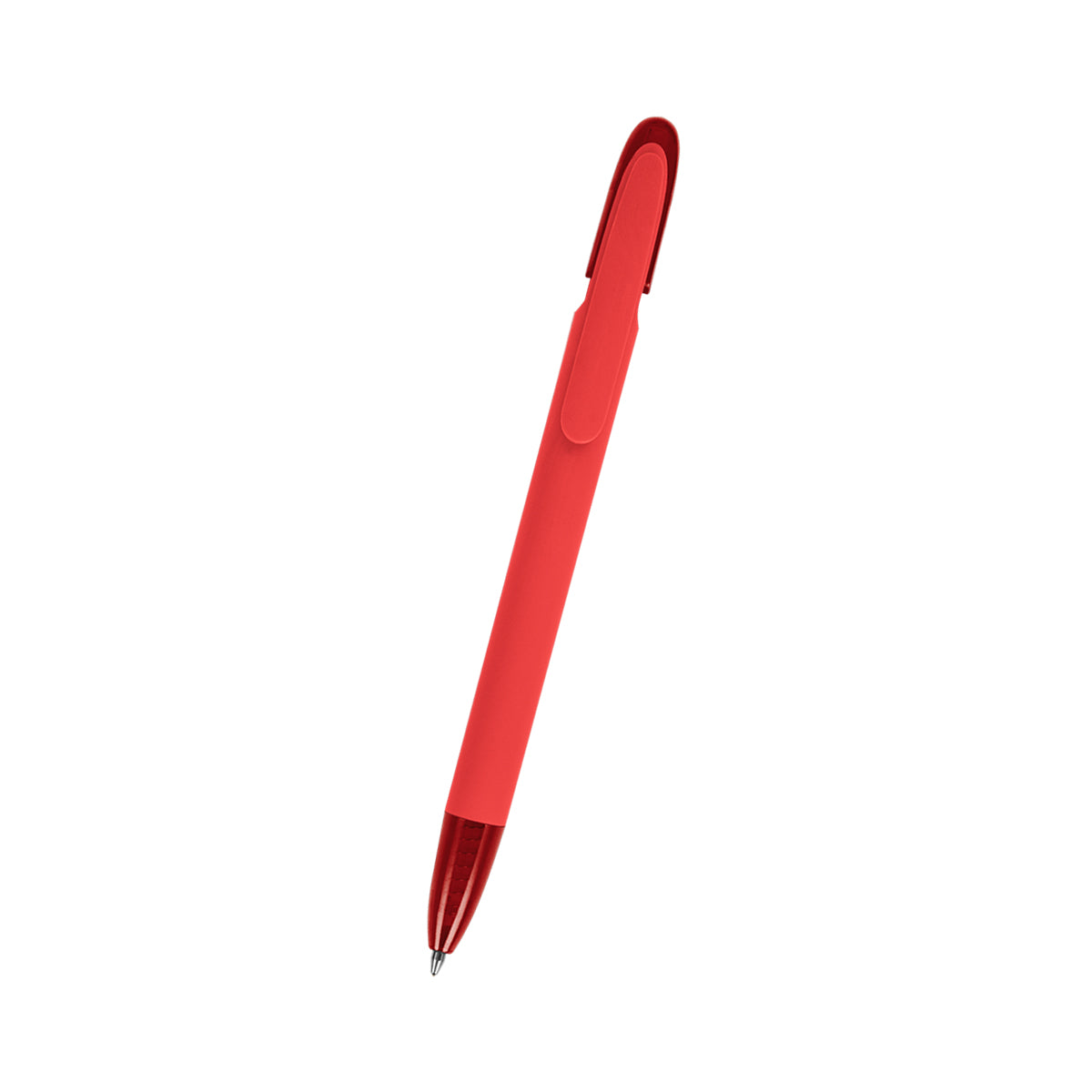 Kinsley Pen in Recycled ABS - Red - Front