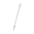Kinsley Pen in Recycled ABS - White - Front