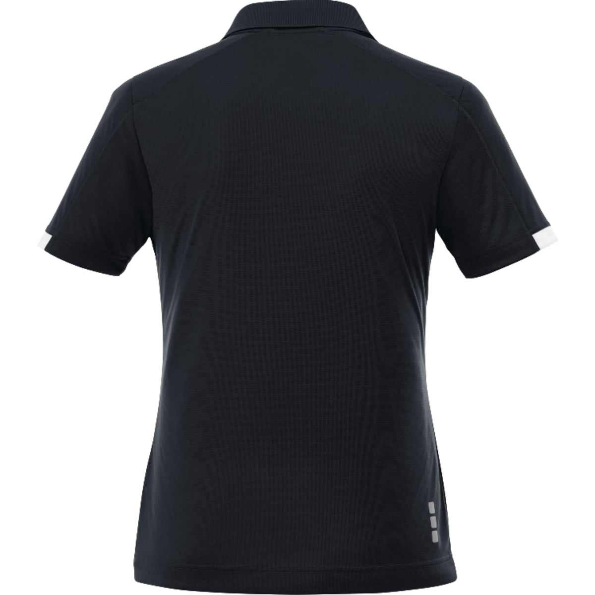 Kiso Two-Tone Performance Polo for Women Transfer - Navy/White - Back Flat