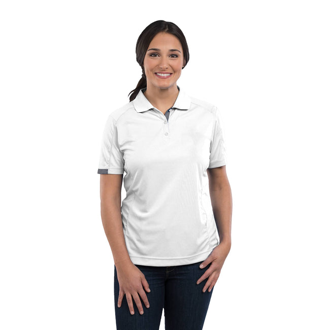 Kiso Two-Tone Performance Polo for Women Transfer
