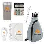 Kit for New Hires Laser Engraving - New Hire Kit With Sling Backpack Laser Engraving