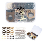 Kit of Hair Accessories - Silk Screen