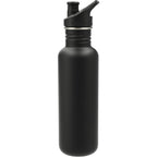 Klean Kanteen Eco Classic Bottle with Sport Cap, 27 oz Full Color - Black - Back 2
