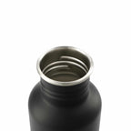 Klean Kanteen Eco Classic Bottle with Sport Cap, 27 oz Full Color - Black - Right Angle 3