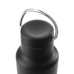 Klean Kanteen Eco Insulated Classic with Loop Cap, 20 oz - Black - Right Angle