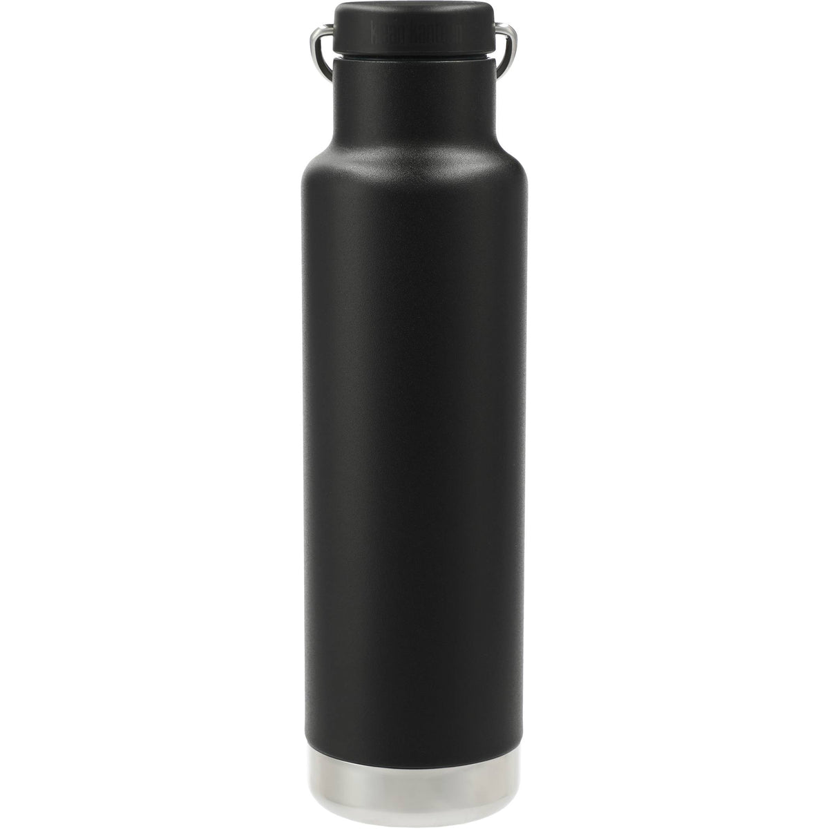 Klean Kanteen Eco Insulated Classic with Loop Cap, 20 oz Full Color - Black - Front
