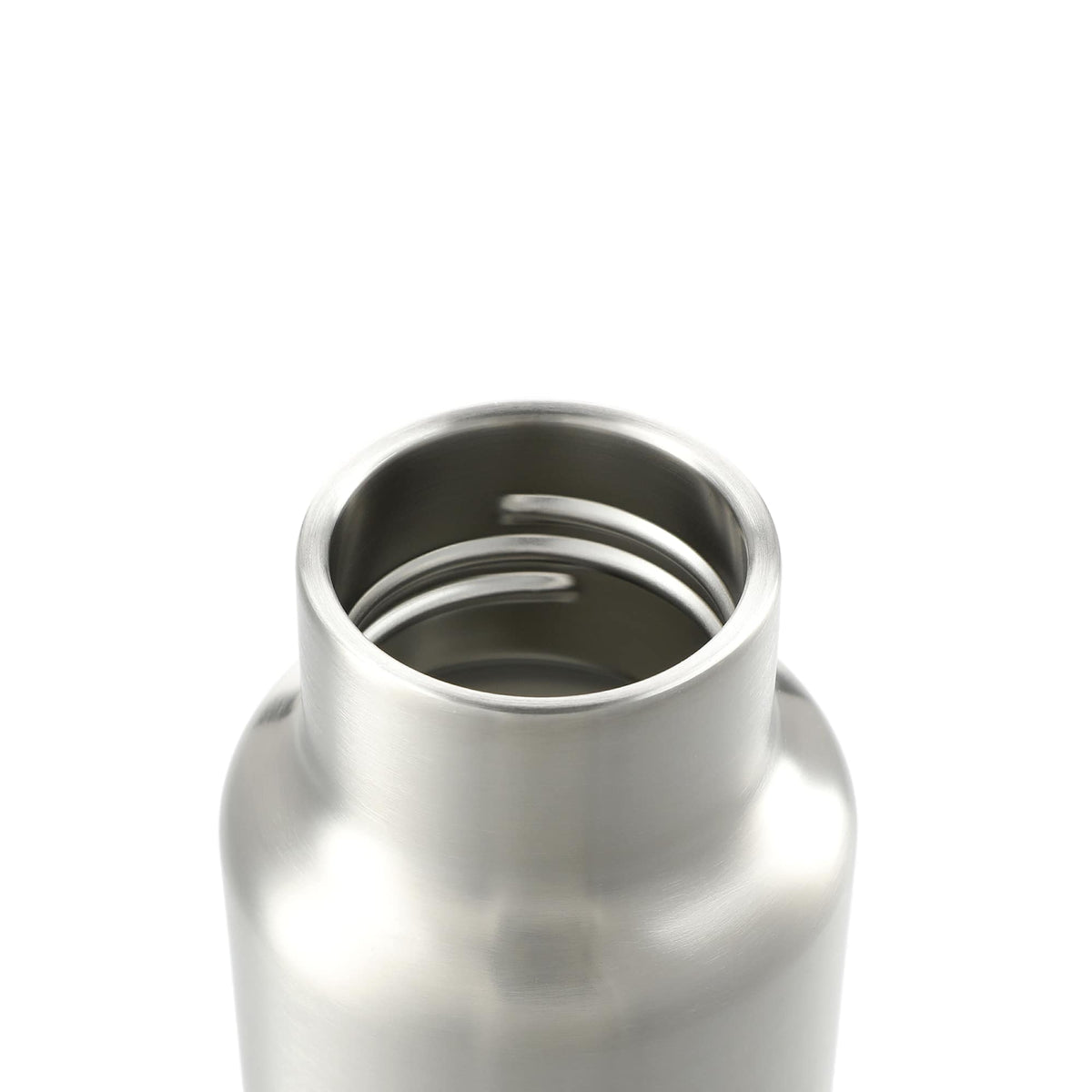 Klean Kanteen Eco Insulated Classic with Loop Cap, 20 oz - Silver - Right Angle 2