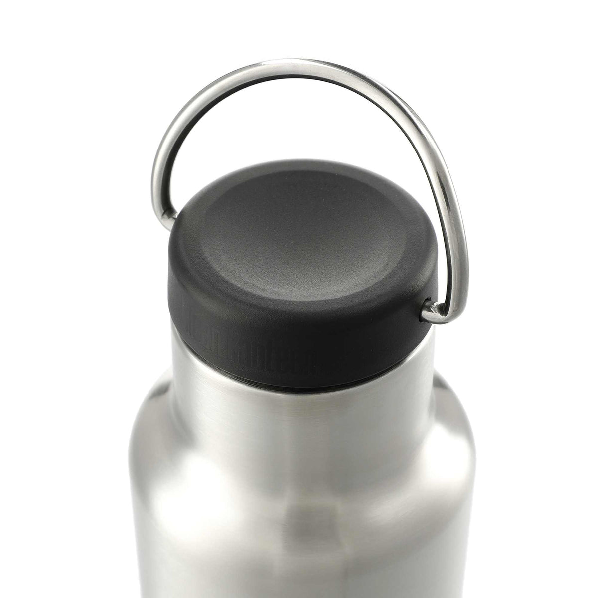 Klean Kanteen Eco Insulated Classic with Loop Cap, 20 oz - Silver - Right Angle