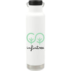 Klean Kanteen Eco Insulated Classic with Loop Cap, 20 oz - White - Front