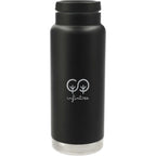 Klean Kanteen Eco TKWide with Loop Cap, 32 oz - Black - Front
