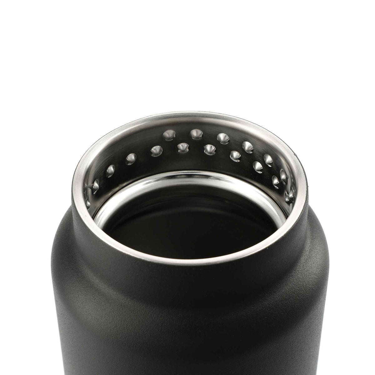 Klean Kanteen Eco TKWide with Loop Cap, 32 oz - Black - Right Angle 2