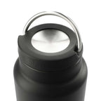 Klean Kanteen Eco TKWide with Loop Cap, 32 oz - Black - Right Angle