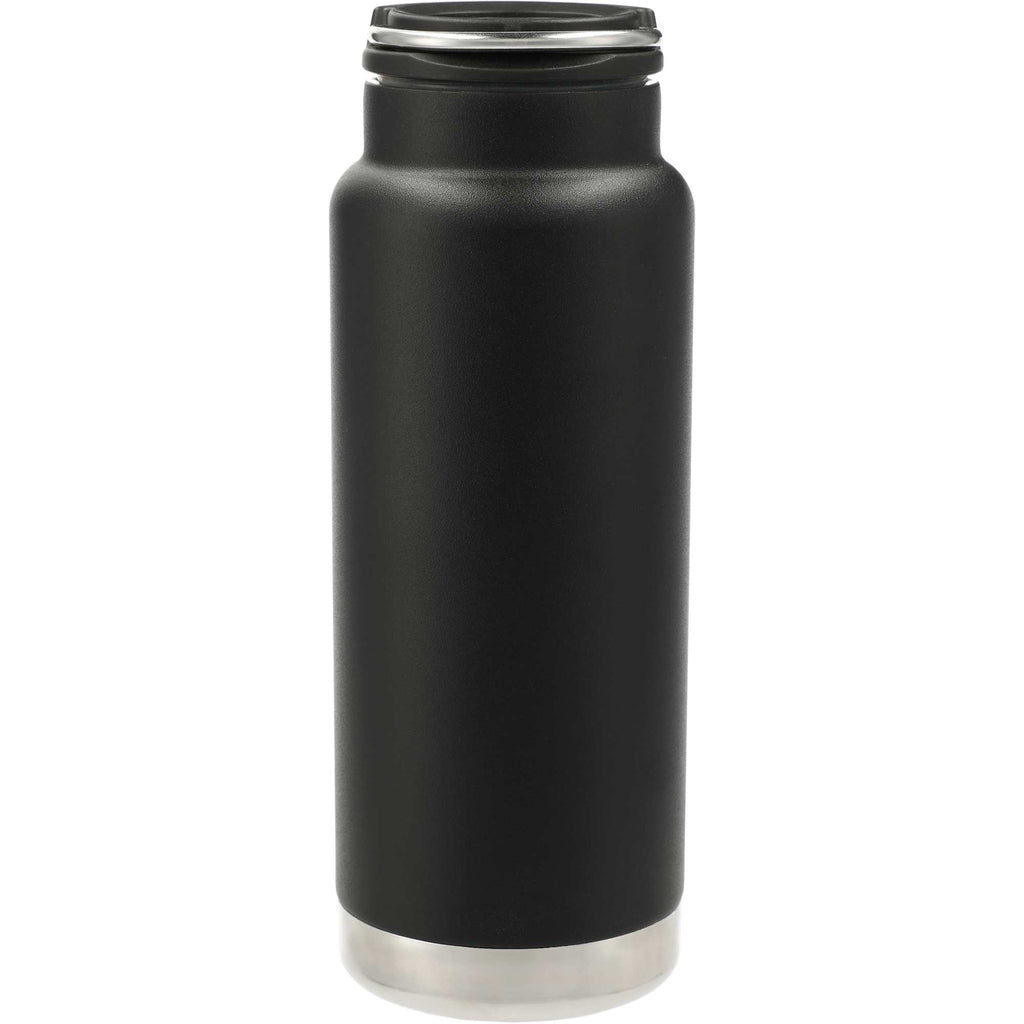 Klean Kanteen Eco TKWide with Loop Cap, 32 oz Laser Engraving - Black - Back