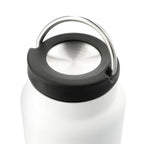 Klean Kanteen Eco TKWide with Loop Cap, 32 oz - White - Right Angle