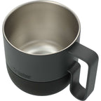 Klean Kanteen Rise Insulated Mug, 14 oz - Asphalt - Left Angle 3
