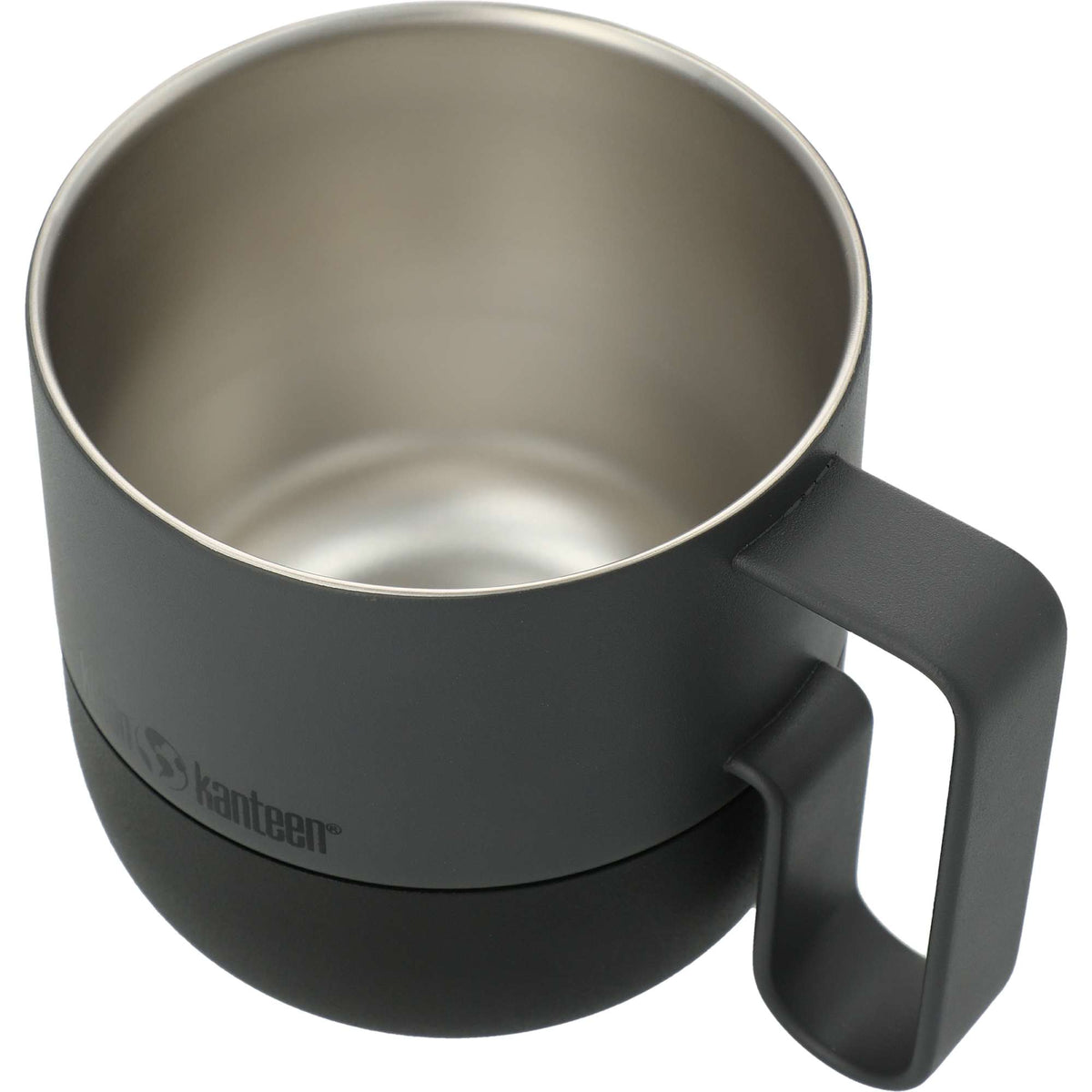 Klean Kanteen Rise Insulated Mug, 14 oz - Asphalt - Left Angle 3
