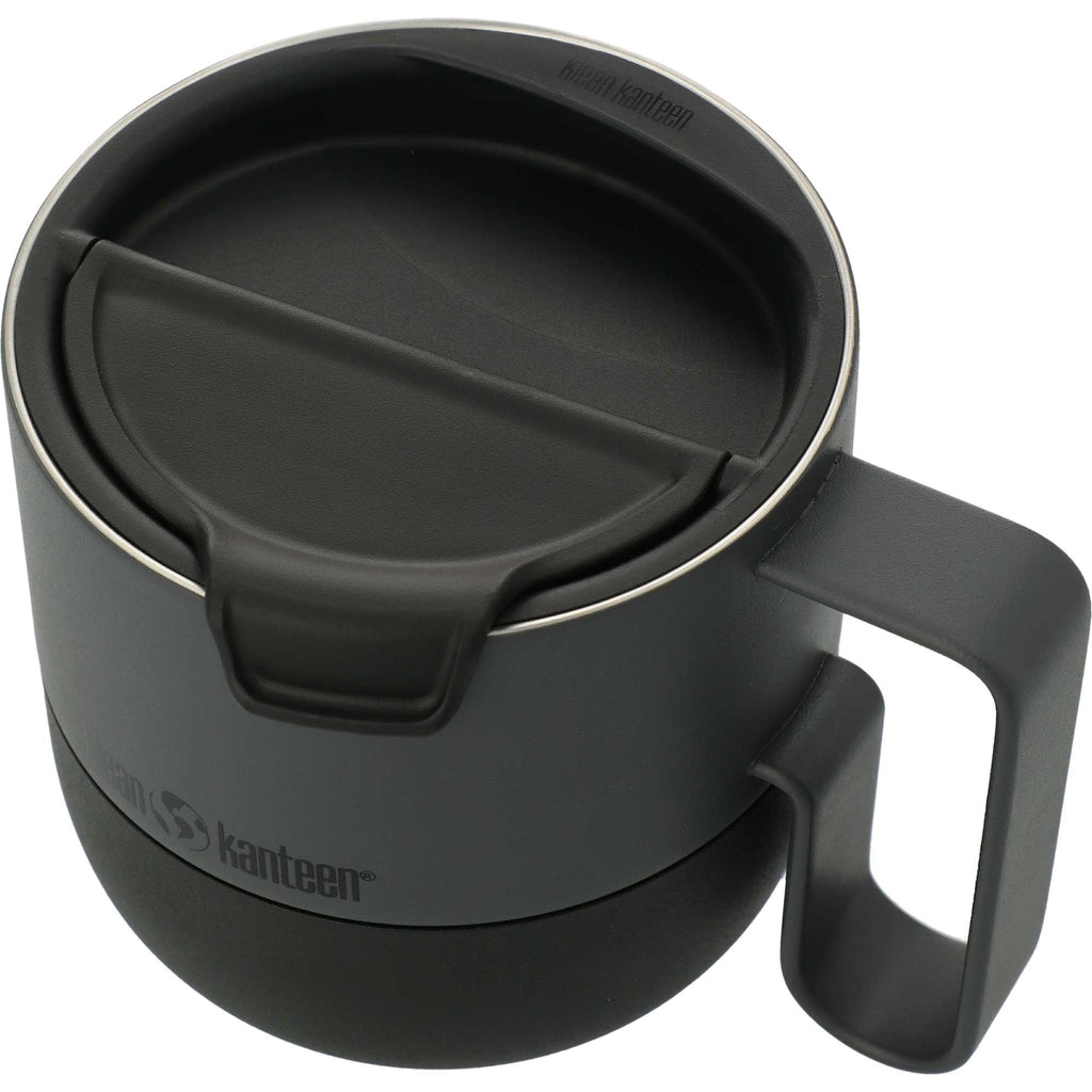Klean Kanteen Rise Insulated Mug, 14 oz - Asphalt - Left Angle