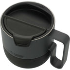 Klean Kanteen Rise Insulated Mug, 14 oz - Asphalt - Left Angle