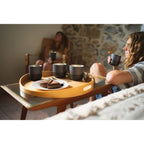 Klean Kanteen Rise Insulated Mug, 14 oz - Asphalt - Lifestyle 2