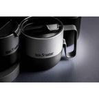 Klean Kanteen Rise Insulated Mug, 14 oz - Asphalt - Top Front