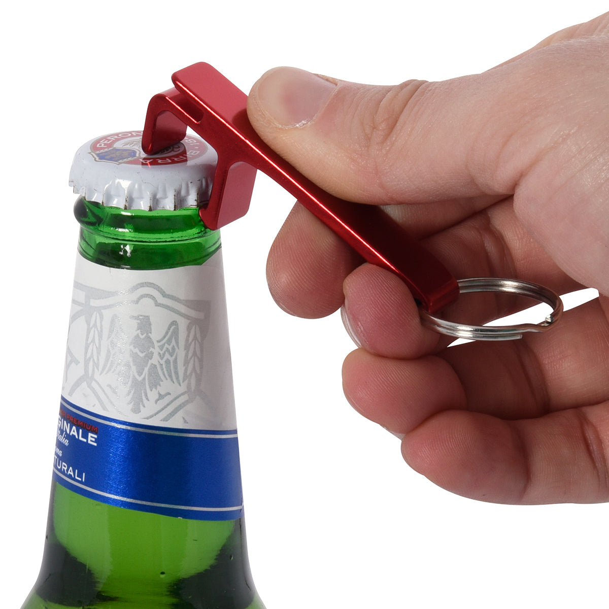 Knox Keychain and Phone Holder - Red - Bottle