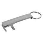 Knox Keychain and Phone Holder - Silver - Laser
