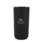Kona Recycled Stainless Steel Tumbler, 16 oz - Black - Laser Engraving