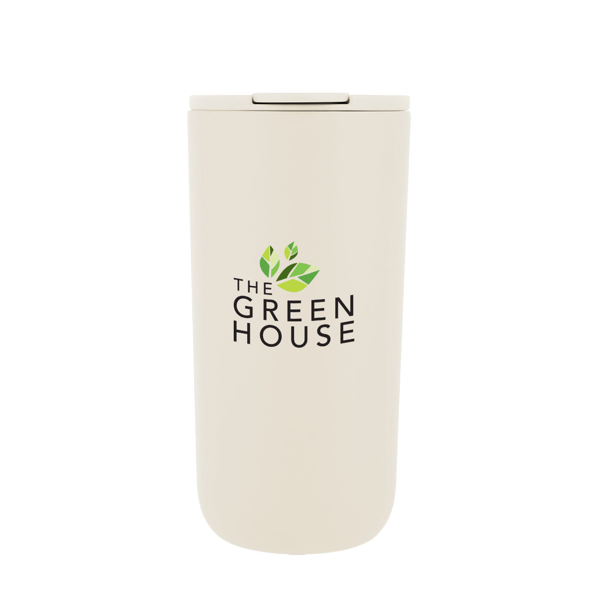Kona Recycled Stainless Steel Tumbler, 16 oz - Cream - Colorbrite