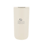 Kona Recycled Stainless Steel Tumbler, 16 oz - Cream - Laser Engraving