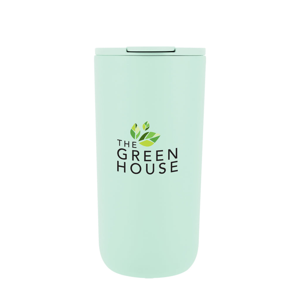 Kona Recycled Stainless Steel Tumbler, 16 oz - Mint Green - Colorbrite